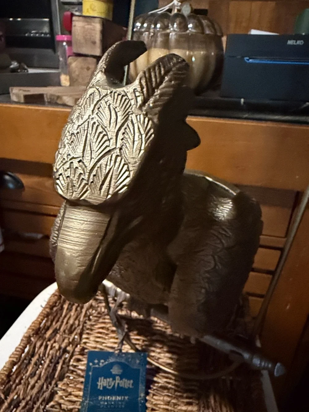 Pottery Barn Teen Harry Potter  Phoenix Hanging Planter RARE - Picture 7 of 9